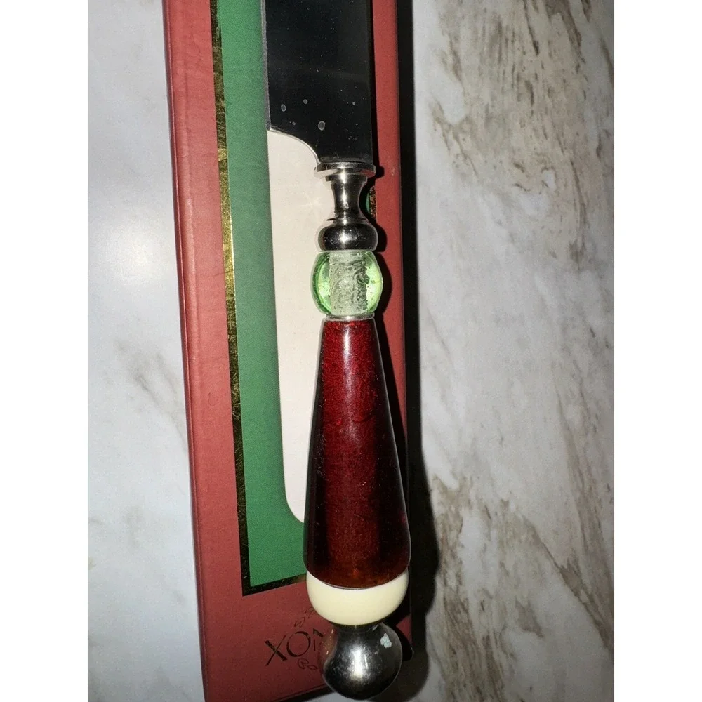 Lenox Holiday Gatherings Cake Knife Stainless New in‎ Box